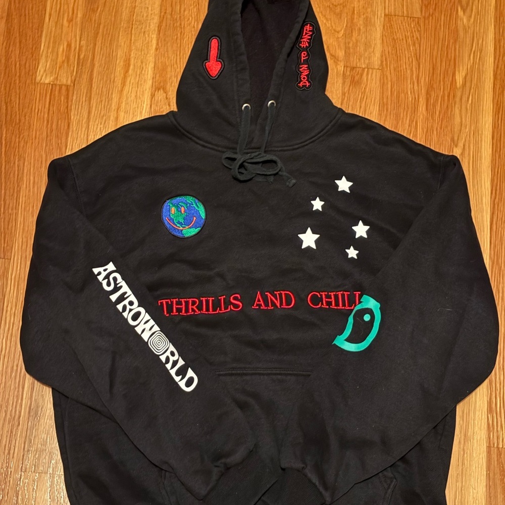 Rare Astroworld Thrills and Chills Hoodie